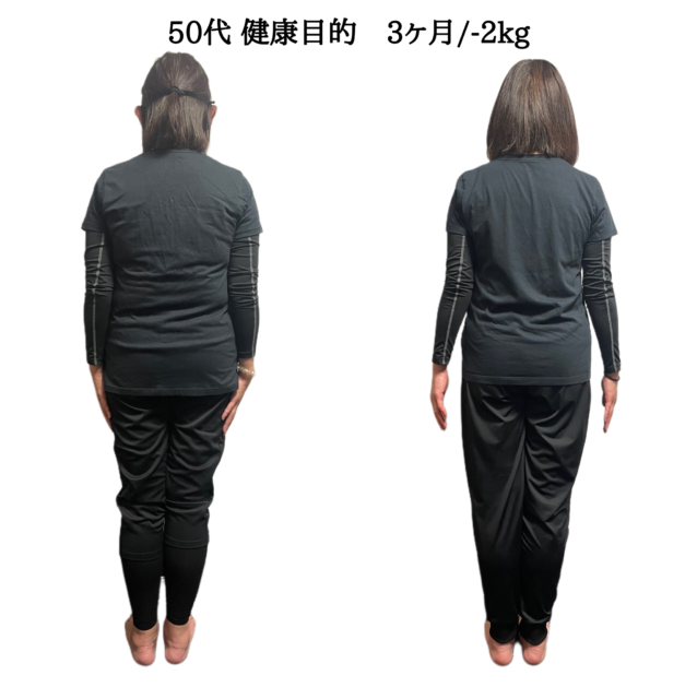 50代 健康目的 3ヶ月12kg